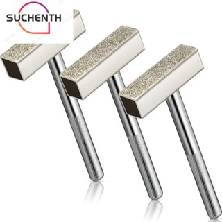 Suchenth ล้อเจียรเพชร ซิลิคอนคาร์ไบด์ เพชร เซรามิค สีเงิน 4.5 X 1.3 ซม. 1.77 X 0.511 นิ้ว 3 ชิ้น