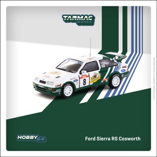 Tarmac Works 1/64 HOBBY64 Ford Sierra RS Cosworth Tour de Corse - Rallye de France 1988 Winner Auriol Didie