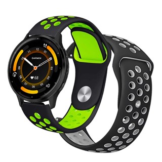 สายนาฬิกาข้อมือยางซิลิโคน แบบเปลี่ยน สําหรับ Garmin Venu 3 Smart Strap