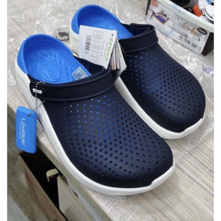 รองเท้า Crocs LITERIDE สีกรมฟ้า ใส่ได้ทั้งหญิ่ง และชาย