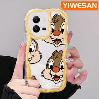 เคสโทรศัพท์มือถือ ซิลิโคนนิ่ม ใส กันกระแทก ลายการ์ตูน Dale น่ารัก สําหรับ VIVO V25 5G V25E X80 Lite V21E Y73 2020