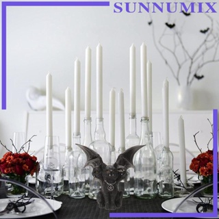 [Sunnimix] ฟิกเกอร์รูปปั้นแมวปีศาจ สามหัว ขนาดเล็ก สีดํา สําหรับตกแต่งปาร์ตี้ฮาโลวีน