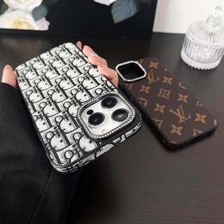 เคสโทรศัพท์มือถือแบบแข็ง ลายตาราง หรูหรา สําหรับ Apple iPhone 14 Pro Max 14 12 13 Pro Max 12Pro 13Pro 12 Pro Max