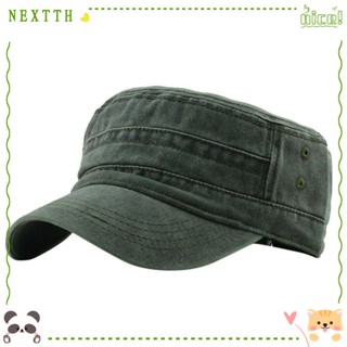 Nextth หมวกทหาร ผู้ชาย ผู้หญิง ป้องกันรังสียูวี หมวกกันแดด ลําลอง