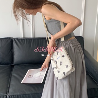 SISTER  กระเป๋าผู้หญิงสะพายข้าง กระเป๋าสะพาย ข้าง 2023 NEW   Unique High quality Chic ทันสมัย L91T1DOP 37Z230910