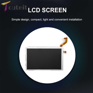 Tcuteit อะไหล่หน้าจอ LCD แบบเปลี่ยน สําหรับเกมคอนโซล 3DSXL