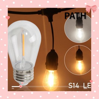 Path หลอดไฟ LED S14 2W 1W 2200K E27 สําหรับตกแต่งบ้าน