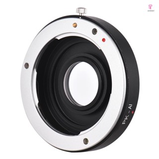 PK-AI Lens Adapter Ring with Optical Glass for Pentax K Mount Lens to Fit  AI F Mount Camera - Focus Infinity