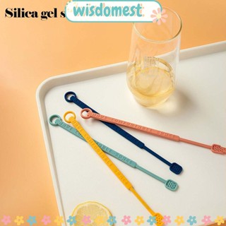 Wisdomest ช้อนซิลิโคน สําหรับคนกาแฟ ชา ขนมหวาน