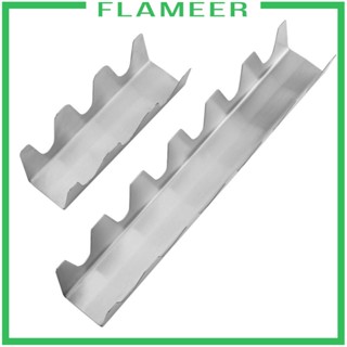 [Flameer] ถาดสเตนเลส 3 ช่อง สําหรับใส่ทาโก้