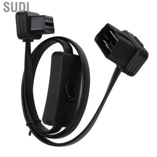 Sudi OBD2 Extension Cables  Wear Resistant Female 8 Core Lightweight Professional Diagnostic Connector High Flexibility Reliable for Car