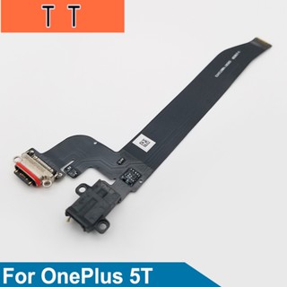  แท่นชาร์จ USB Type-C พอร์ตเชื่อมต่อ พร้อมแจ็คเสียง สายเคเบิ้ลอ่อน สําหรับ OnePlus 5T A5010