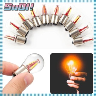 Suqi หลอดไฟเบรก LED 1157 1156 1157 DC 12V ทนทาน อุปกรณ์เสริม สําหรับรถยนต์