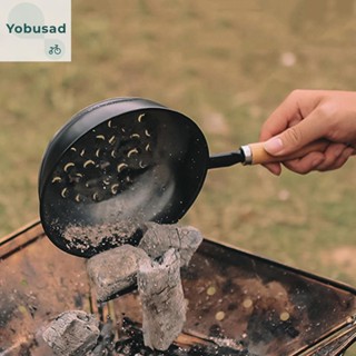 [Yobusad.th] เตาเผาถ่านบาร์บีคิว แบบกลวง ขนาดเล็ก สําหรับตั้งแคมป์