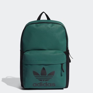 adidas ไลฟ์สไตล์ กระเป๋าเป้ Adicolor Archive Unisex สีเขียว HE9804