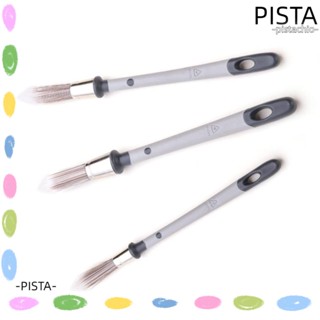 Pista แปรงทาสีผนัง สีเทา ขนาดเล็ก สําหรับตกแต่งบ้าน