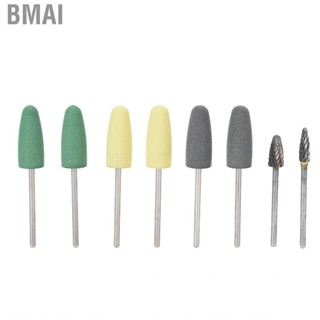 Bmai 8x Light Cured Resin  Polishing Bur Set Dental Drill Bit Replacem