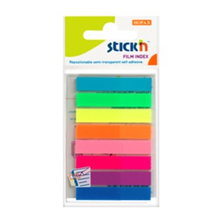 STICK N ฟิล์มโน้ตดัชนี นีออน คละสี รุ่น 21401