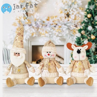 Janfat จี้ตุ๊กตาซานตาคลอส มนุษย์แคระ สําหรับแขวนตกแต่งเทศกาลคริสต์มาส