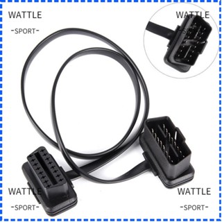 Wattle เครื่องสแกนเนอร์สายเคเบิล ทนทาน 16Pin สําหรับรถยนต์