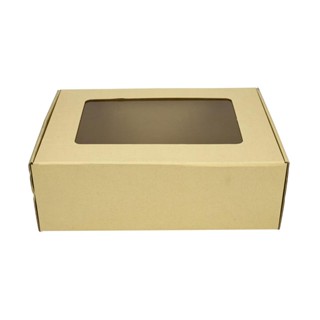 BOXJOURNEY กล่องลูกฟูกมีหน้าต่าง25x36x12ซม. รุ่น 2401065