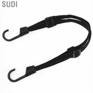 Sudi Elastic Rope Strap Stable Black Retractable Luggage For Motorcycle