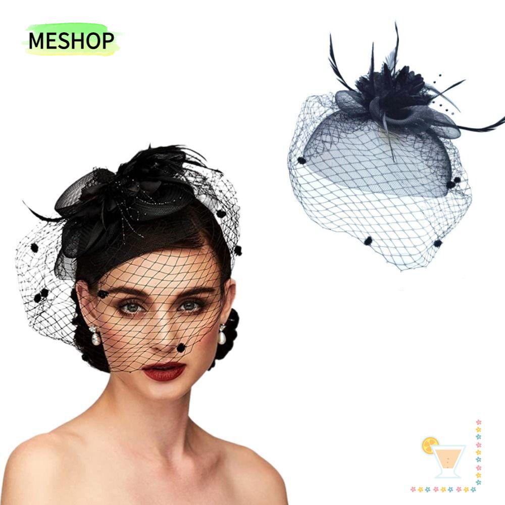 Me Fascinator กิ๊บติดผม ผ้าตาข่าย สําหรับงานแต่งงาน