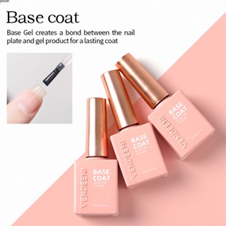 Vendeeni Nail Art BASE Top Coat ใหม่ประเภท 15ml Matte กันน้ำ 13 สีกาวเล็บ Maw อุปกรณ์เล็บฟอยล์ผิวกาว puueqg