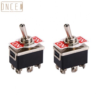 【ONCEMOREAGAIN】Toggle Switch 1 Minute 1000MΩmin 1500VAC 2 Toggle Switches 2 Waterproof