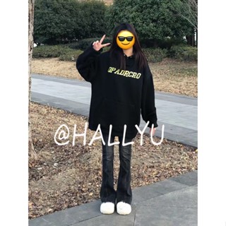 HALLYU  เสื้อกันหนาว เสื้อแขนยาว เสื้อฮู้ด ดูสวยงาม มีชีวิตชีวา ทันสมัย พิเศษ ทันสมัย Chic Trendy WWY23909PG 36Z230909