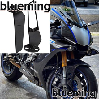 Blueming2 สปอยเลอร์กระจกมองหลัง ปรับได้ สําหรับรถจักรยานยนต์ KAWASAKI 1 คู่