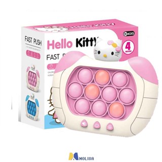 Gamepad Pop It Pro Light-up รูปแบบ Popping เกม Fidget Anti ความเครียดของเล่นไฟฟ้า Pop Quick Push MOLISA