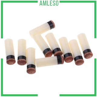 [Amleso] หัวไม้คิวบิลเลียด แบบแข็ง 10 มม. 10 ชิ้น