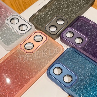 เคสโทรศัพท์ ซิลิโคน TPU นิ่ม แบบใส ไล่โทนสี เต็มเครื่อง กันกระแทก สําหรับ OPPO A38 4G A38