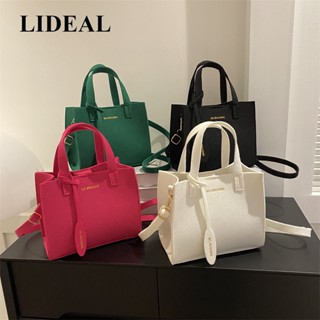 LIDEAL กระเป๋าผ้ากระเป๋าผ้าแคนวาส Tote Bag 2023 NEW GTT2390M7F 36Z230909