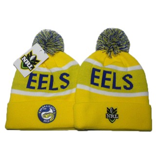 Parramatta Eels NRL Bobble หมวกบีนนี่ ผ้าถัก สําหรับผู้ใหญ่