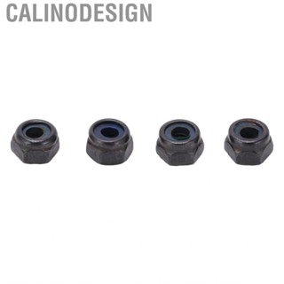 Calinodesign 4PCS Aluminum Alloy M4 Locking Nut Antislip 4mm Locknut For Arrma Senton