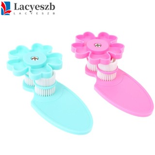 Lacyeszb อุปกรณ์เครื่องมือพลาสติก สีฟ้า สําหรับใช้ในการเย็บกระดาษ ตกแต่งสมุดภาพ