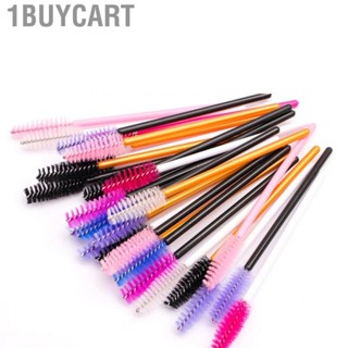 1buycart 50pcs Eyelash Brush Set Disposable Mini Spiral Flexible Makeup for Extension