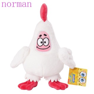 Norman ของเล่นตุ๊กตาการ์ตูน Spongebobed Patrick Star Chick PP ผ้าฝ้าย สําหรับเด็ก