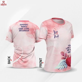 เสื้อ Love To Run 2022 (รักกันรันนะ) Pink and Blue