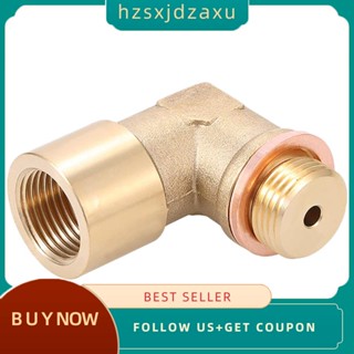 【hzsxjdzaxu】มุม 90° Lambda O2 เซนเซอร์ออกซิเจน Extender Spacer สําหรับ Decat Hydrogen