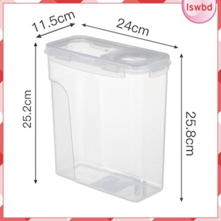[lswbd] กล่องซีลเส้นใยพลาสติก อเนกประสงค์ 4 ลิตร สําหรับเครื่องพิมพ์ 3D 1 กก.