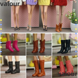 Valour รองเท้าบูทยาวถึงเข่า แบบพลาสติก แฟชั่นสําหรับผู้หญิง และผู้ชาย