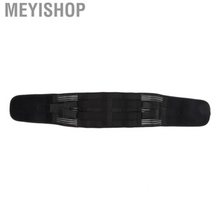 Meyishop Lower Back Brace  Reduce Injury Lumbar Support Belt Double Compression   Breathable for Weightlifting