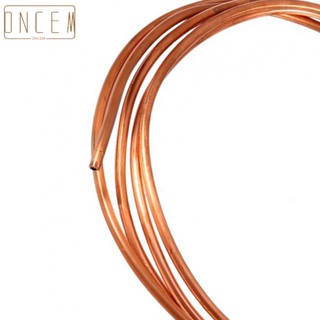 【ONCEMOREAGAIN】Corrosion Resistant Copper Refrigeration Pipe 0 5mm Thickness 4mm Outer Diameter