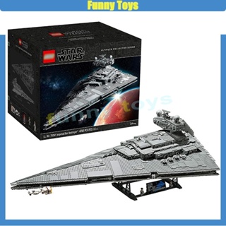 ของเล่นตัวต่อเลโก้ Star Wars series UCS Imperial Star Destroyer เสริมการเรียนรู้ สําหรับเด็ก และผู้ใหญ่