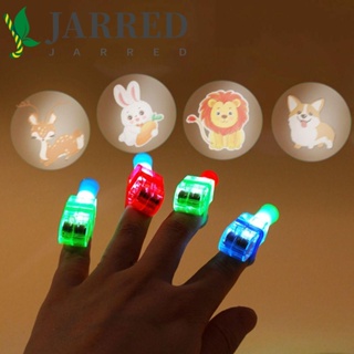 Jarred ไฟฉายนิ้วมือ LED เรืองแสง 5 ชิ้น 5 ชิ้น