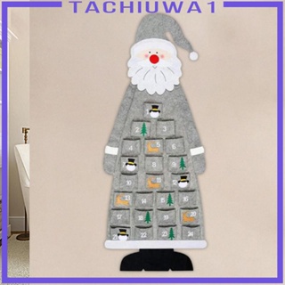 [Tachiuwa1] ปฏิทินผ้า รูปซานตาคลอส สําหรับตกแต่ง