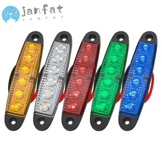 Janfat ไฟเตือน LED DC 12V กันน้ํา ทนทาน แบบเปลี่ยน สําหรับรถบรรทุก